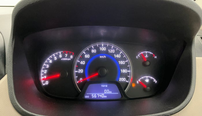 2015 Hyundai Grand i10 MAGNA 1.2 KAPPA VTVT, Petrol, Manual, 56,717 km, Odometer Image