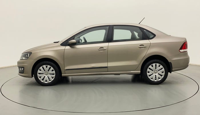 2015 Volkswagen Vento COMFORTLINE 1.2 TSI AT, Petrol, Automatic, 49,705 km, Left Side