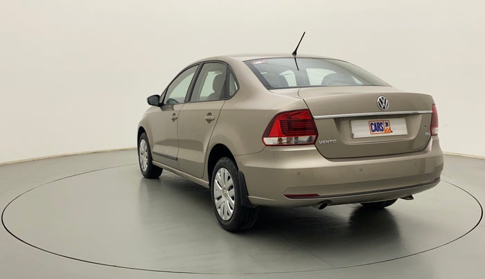 2015 Volkswagen Vento COMFORTLINE 1.2 TSI AT, Petrol, Automatic, 49,705 km, Left Back Diagonal