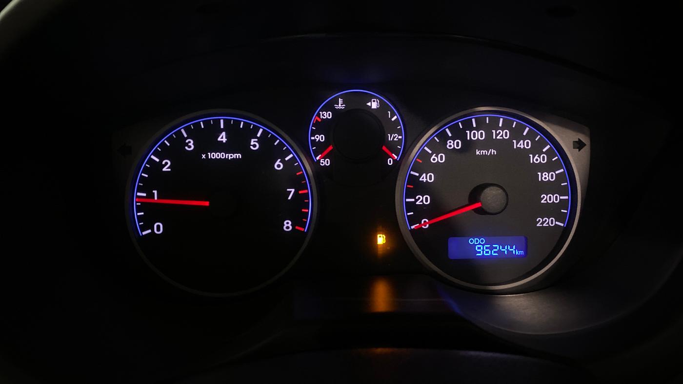 2013 Hyundai i20 MAGNA (O) 1.2, Petrol, Manual, 96,241 km, Odometer Image