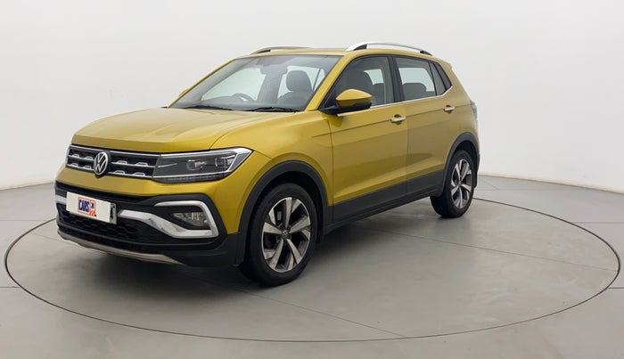 2021 Volkswagen TAIGUN TOPLINE 1.0 TSI AT, Petrol, Automatic, 29,428 km, Left Front Diagonal