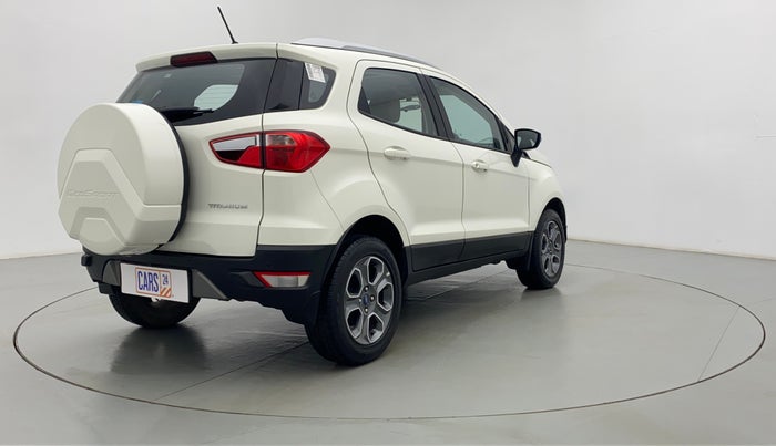 2021 Ford Ecosport TITANIUM PLUS 1.5 TI VCT MT, Petrol, Manual, 3,543 km, Right Back Diagonal (45- Degree) View