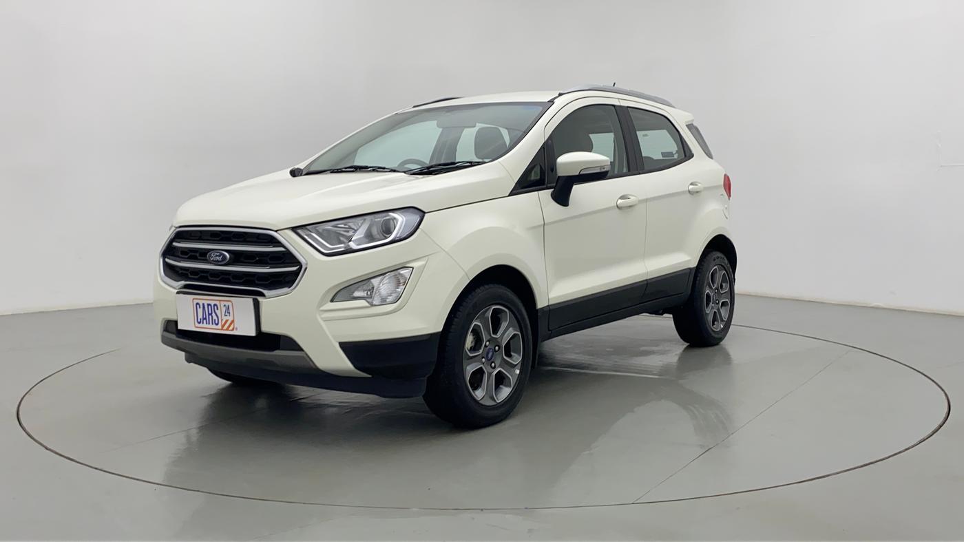 2021 Ford Ecosport TITANIUM PLUS 1.5 TI VCT MT, Petrol, Manual, 3,543 km, Left Front Diagonal (45- Degree) View