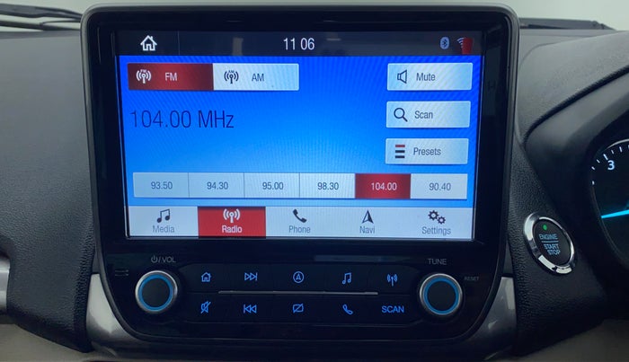 2021 Ford Ecosport TITANIUM PLUS 1.5 TI VCT MT, Petrol, Manual, 3,543 km, Infotainment System