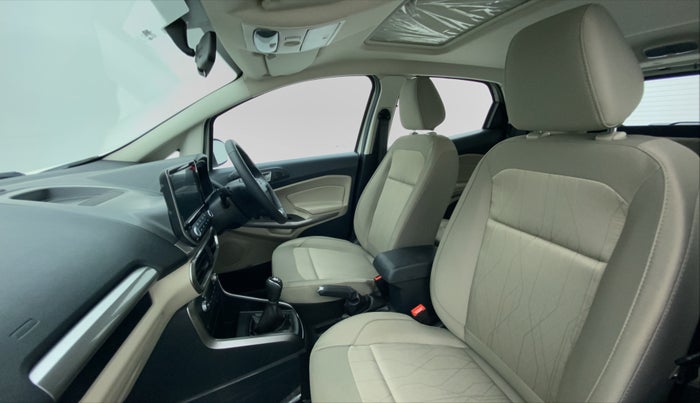 2021 Ford Ecosport TITANIUM PLUS 1.5 TI VCT MT, Petrol, Manual, 3,543 km, Right Side Front Door Cabin View