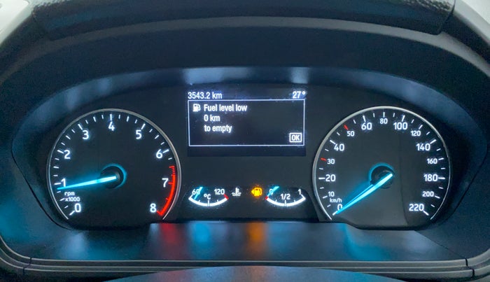 2021 Ford Ecosport TITANIUM PLUS 1.5 TI VCT MT, Petrol, Manual, 3,543 km, Odometer View