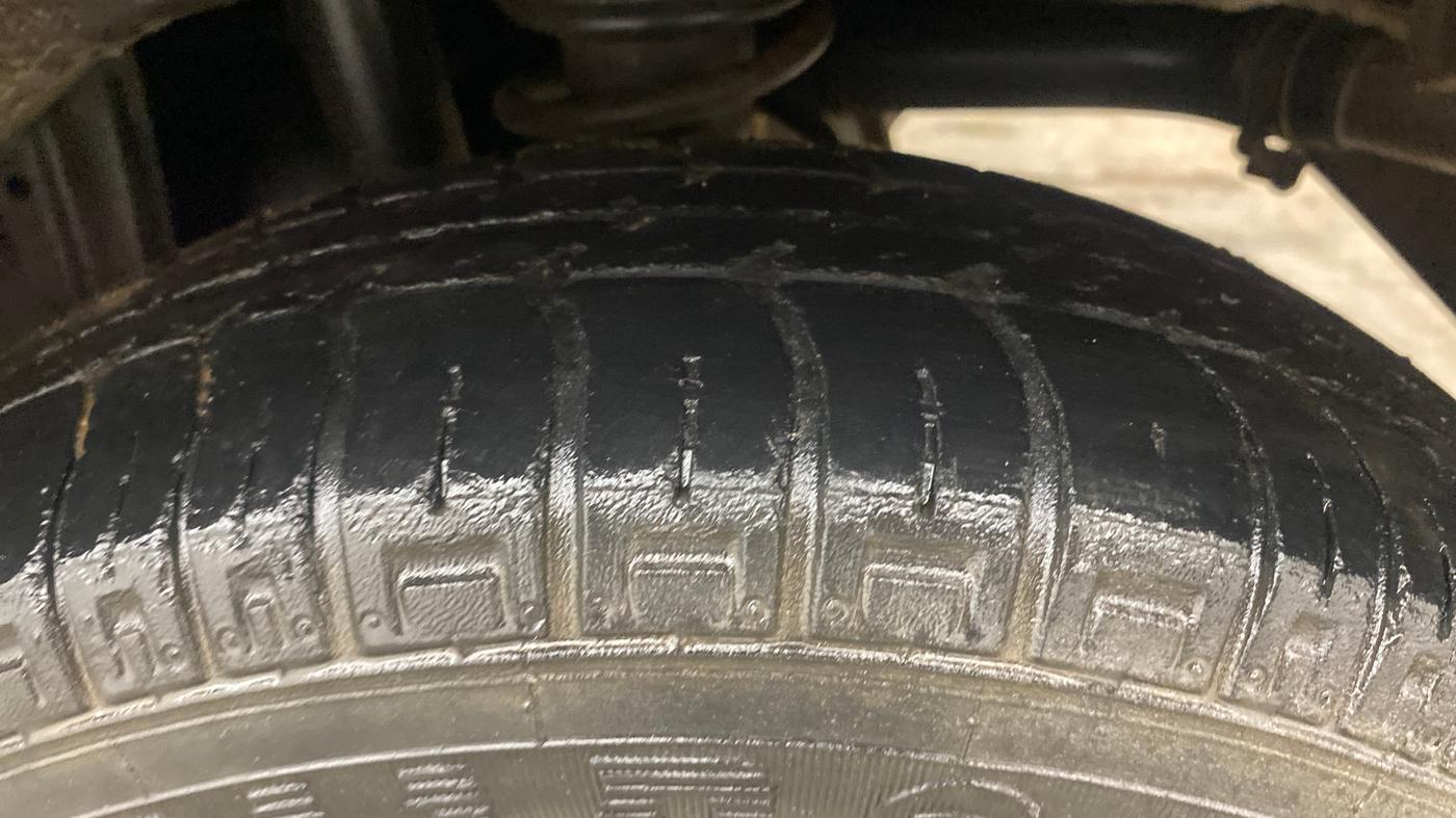 2017 Maruti Alto 800 VXI, Petrol, Manual, 46,197 km, Left Rear Tyre Tread