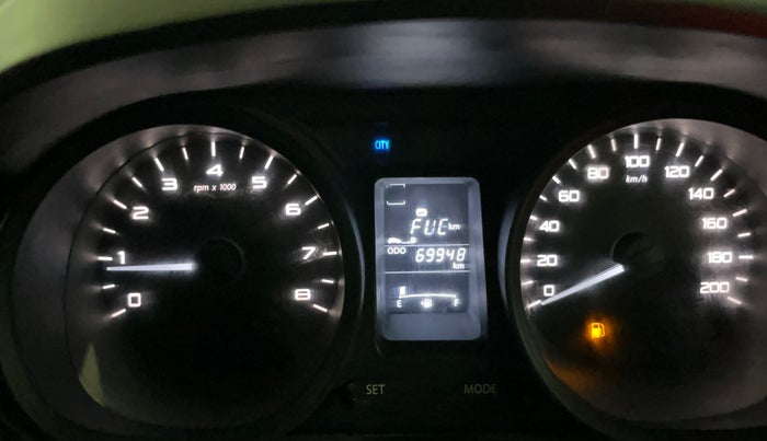 2018 Tata Tiago XT PETROL, Petrol, Manual, 69,939 km, Odometer Image