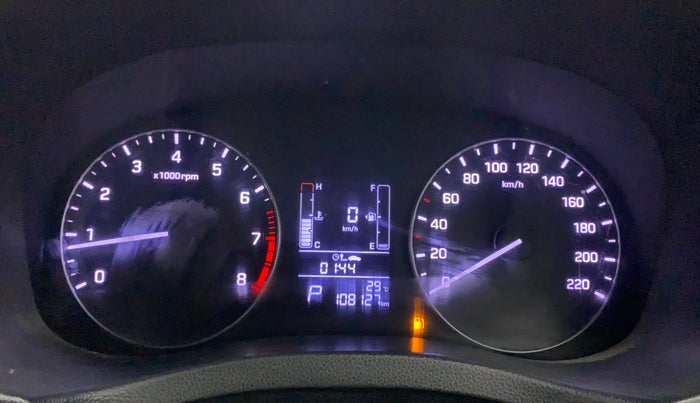 2017 Hyundai Creta SX PLUS AT 1.6 PETROL, Petrol, Automatic, 1,08,119 km, Odometer Image