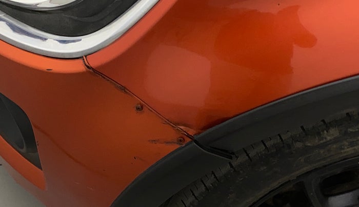 2020 Maruti IGNIS ALPHA 1.2, Petrol, Manual, 34,703 km, Left fender - Slightly dented
