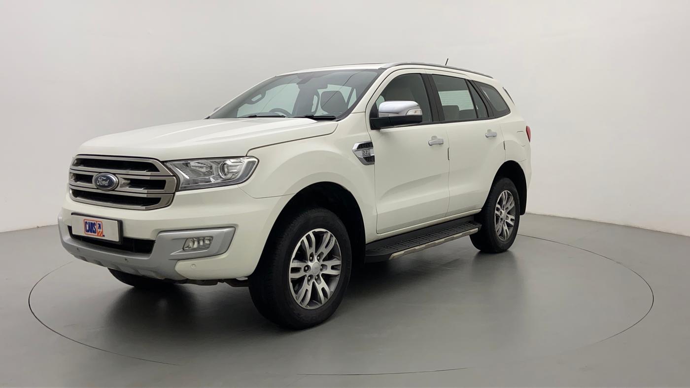 2018 Ford Endeavour 2.2l 4X2 AT Titanium, Diesel, Automatic, 76,800 km, Left Front Diagonal