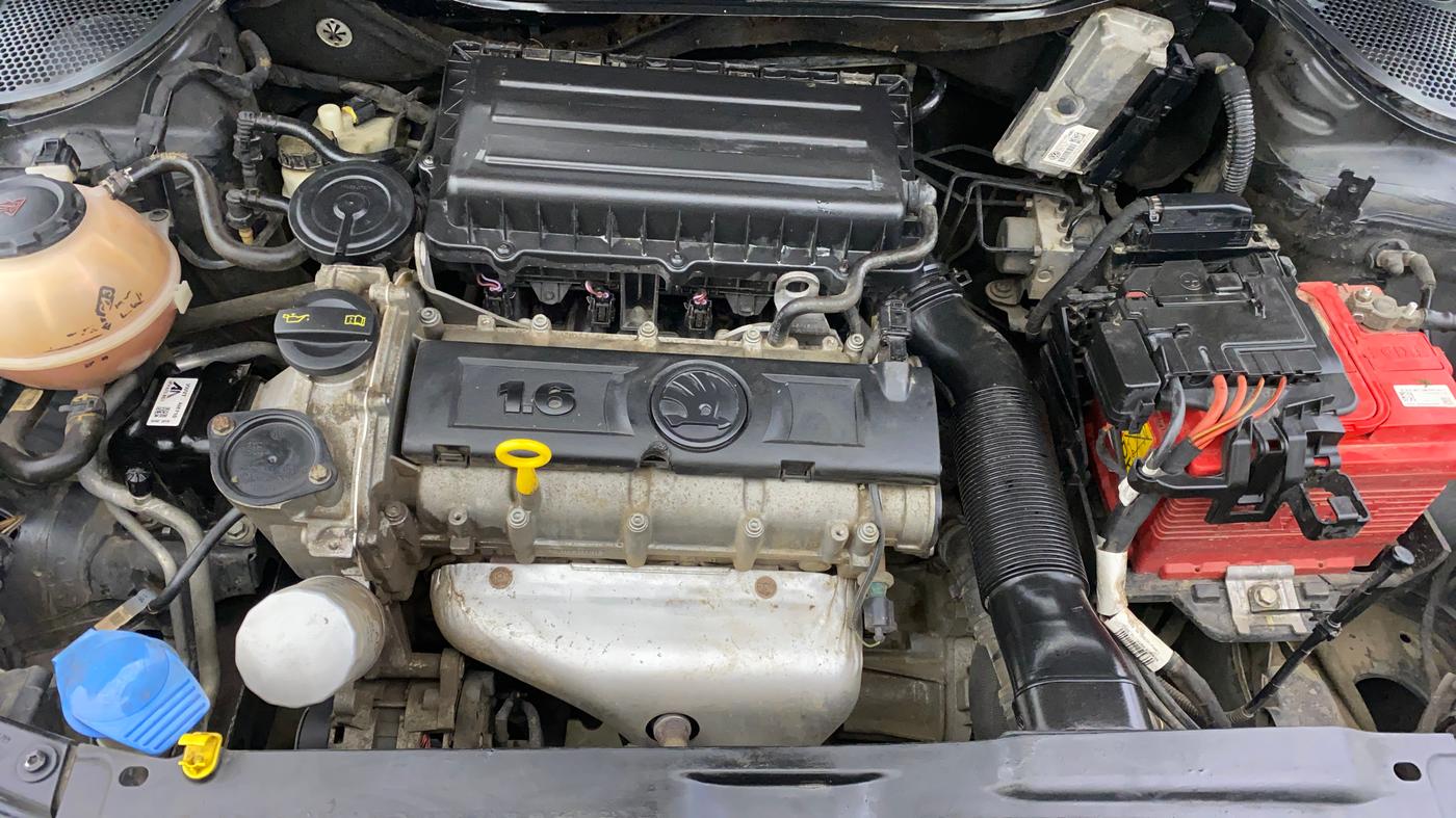 2018 Skoda Rapid STYLE 1.6 MPI AT, Petrol, Automatic, 75,459 km, Engine View