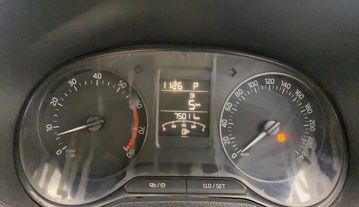 2018 Skoda Rapid STYLE 1.6 MPI AT, Petrol, Automatic, 74,971 km, Odometer Image