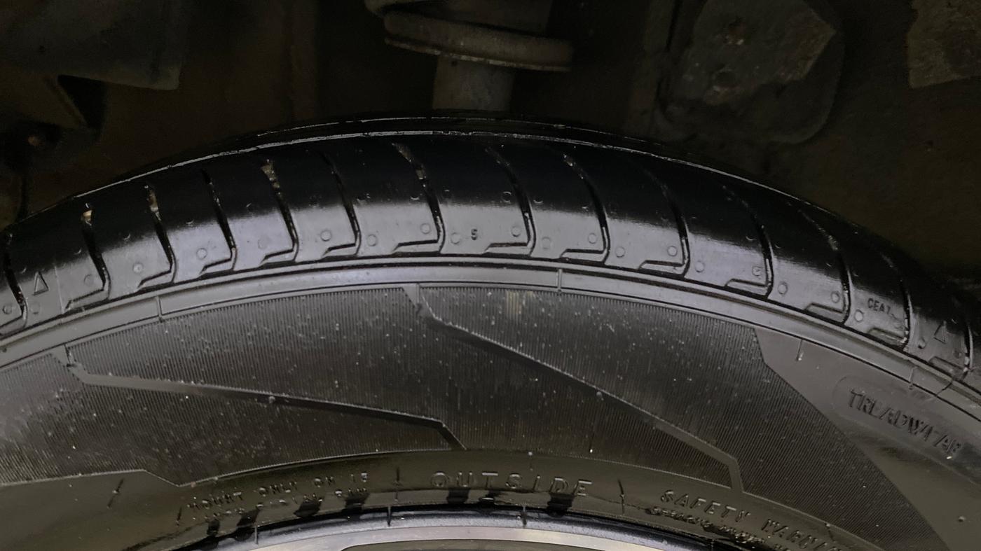 2021 Tata Tiago XZ PLUS PETROL, Petrol, Manual, 47,792 km, Right Rear Tyre Tread