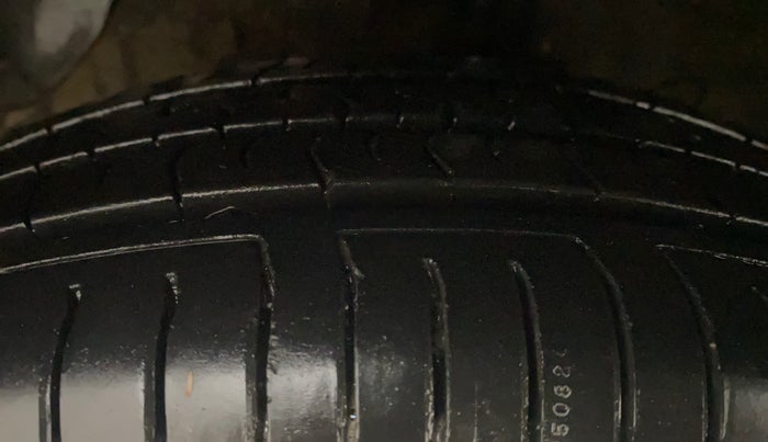 2020 Hyundai GRAND I10 NIOS SPORTZ AMT 1.2 KAPPA VTVT, Petrol, Automatic, 46,966 km, Left Front Tyre Tread