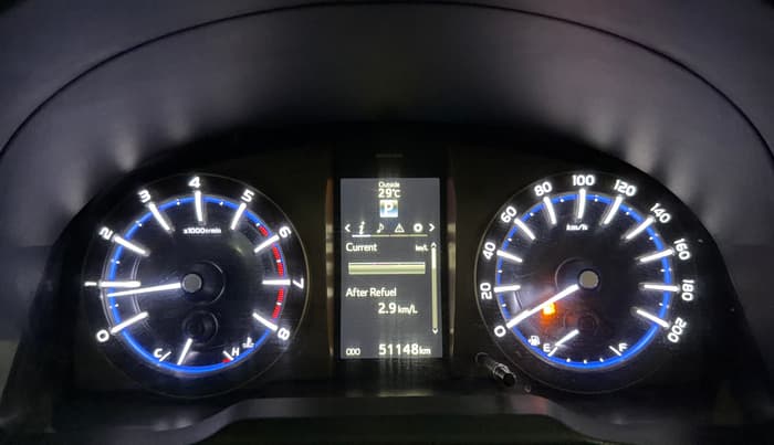 2022 Toyota Innova Crysta 2.7 ZX AT 7 STR, Petrol, Automatic, 51,133 km, Odometer Image