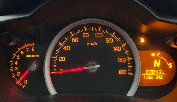 2016 Maruti Celerio ZXI AMT (O), Petrol, Automatic, 33,145 km, Odometer Image