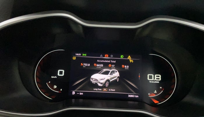 2022 MG ASTOR SHARP 1.5 MT, Petrol, Manual, 36,863 km, Odometer Image