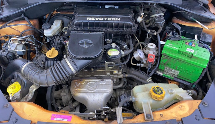 2017 Tata Tiago XZ PETROL, CNG, Manual, 55,603 km, Engine View