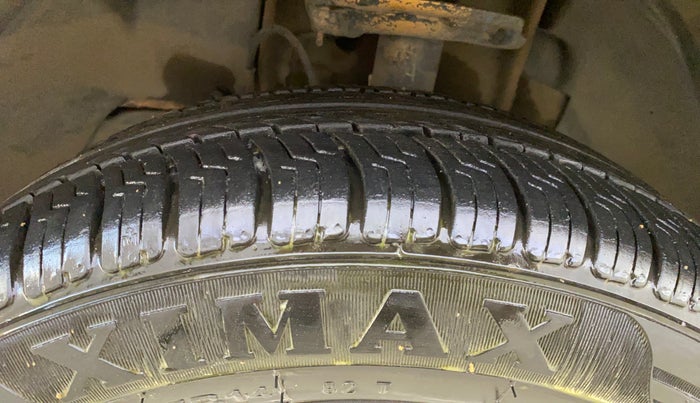 2017 Tata Tiago XZ PETROL, CNG, Manual, 55,603 km, Left Front Tyre Tread