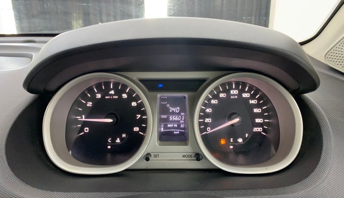 2017 Tata Tiago XZ PETROL, CNG, Manual, 55,603 km, Odometer Image