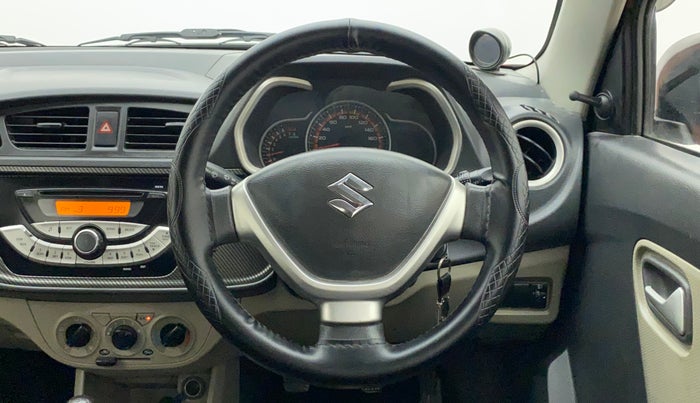 2014 Maruti Alto K10 VXI, Petrol, Manual, 80,912 km, Steering Wheel Close Up