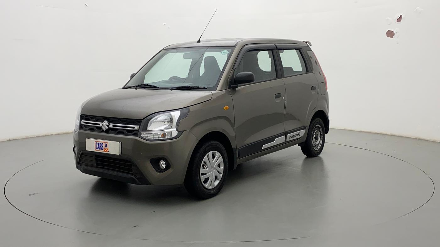 2021 Maruti New Wagon-R LXI CNG 1.0, CNG, Manual, 32,970 km, Left Front Diagonal