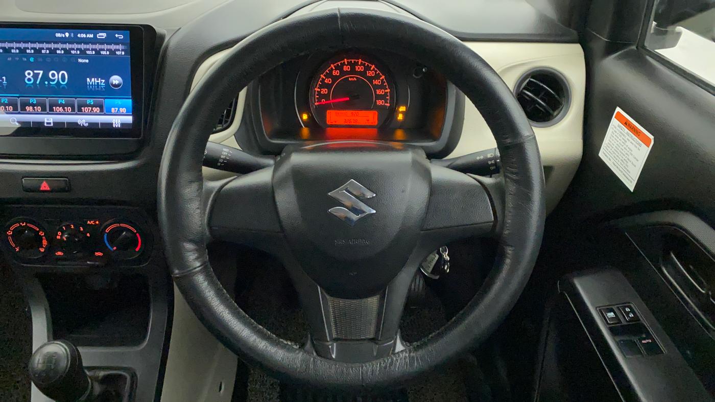2021 Maruti New Wagon-R LXI CNG 1.0, CNG, Manual, 32,970 km, Steering Wheel Close Up