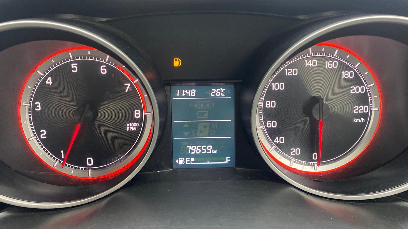 2020 Maruti Swift ZXI, Petrol, Manual, 79,658 km, Odometer Image