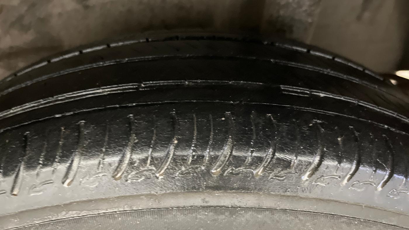 2023 Maruti Celerio VXI CNG, CNG, Manual, 35,521 km, Left Rear Tyre Tread