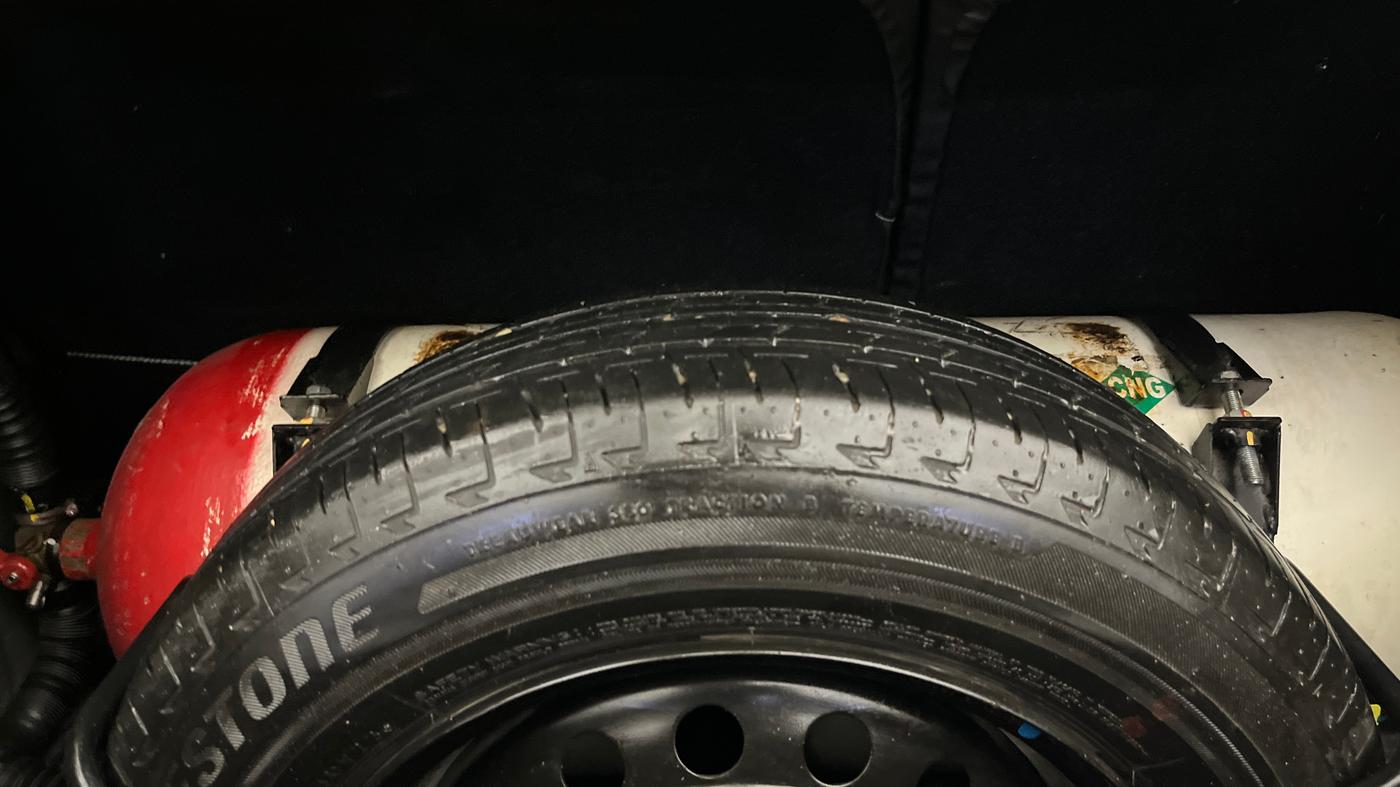 2023 Maruti Celerio VXI CNG, CNG, Manual, 35,521 km, Spare Tyre
