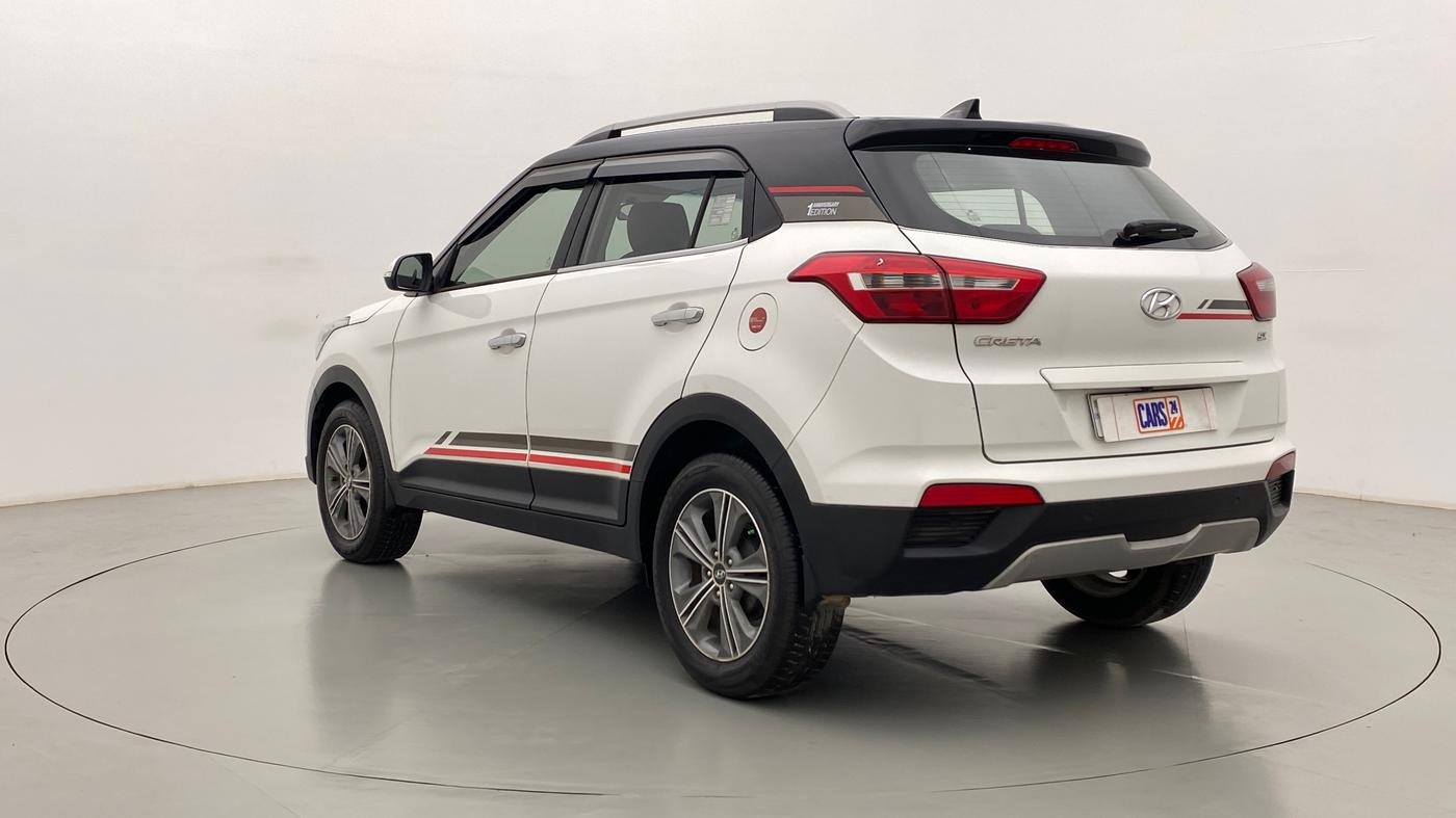 2016 Hyundai Creta 1.6 SX PLUS VTVT ANNIVERSARY EDITION, Petrol, Manual, 51,083 km, Left Back Diagonal