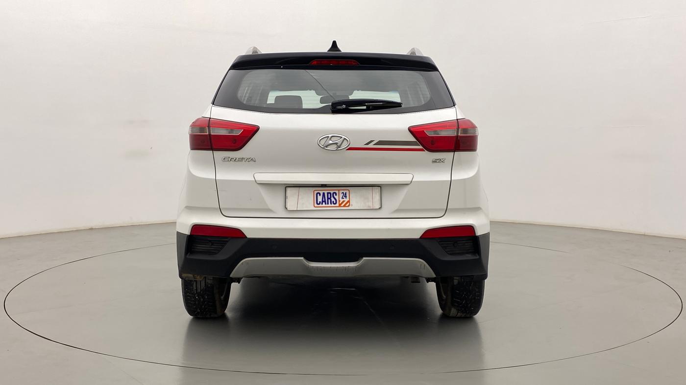 2016 Hyundai Creta 1.6 SX PLUS VTVT ANNIVERSARY EDITION, Petrol, Manual, 51,083 km, Back/Rear