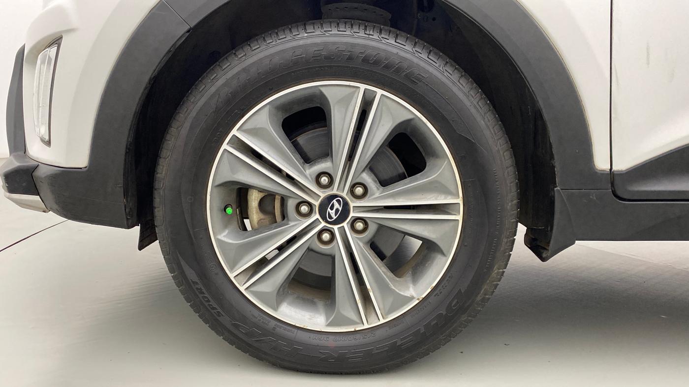 2016 Hyundai Creta 1.6 SX PLUS VTVT ANNIVERSARY EDITION, Petrol, Manual, 51,083 km, Left Front Wheel