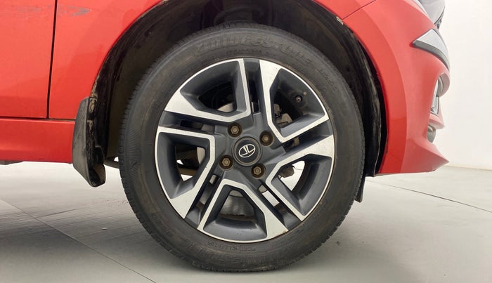 2020 Tata Tiago XZA+ DUAL TONE 1.2RTN, Petrol, Automatic, 25,527 km, Right Front Wheel