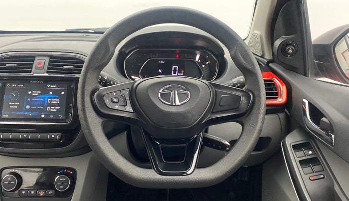 2020 Tata Tiago XZA+ DUAL TONE 1.2RTN, Petrol, Automatic, 25,527 km, Steering Wheel Close Up