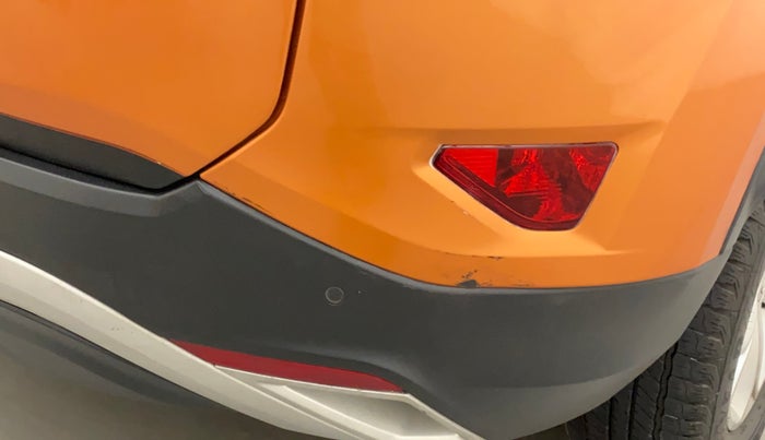 2019 Tata Harrier XZ 2.0L, Diesel, Manual, 52,622 km, Rear bumper - Minor scratches