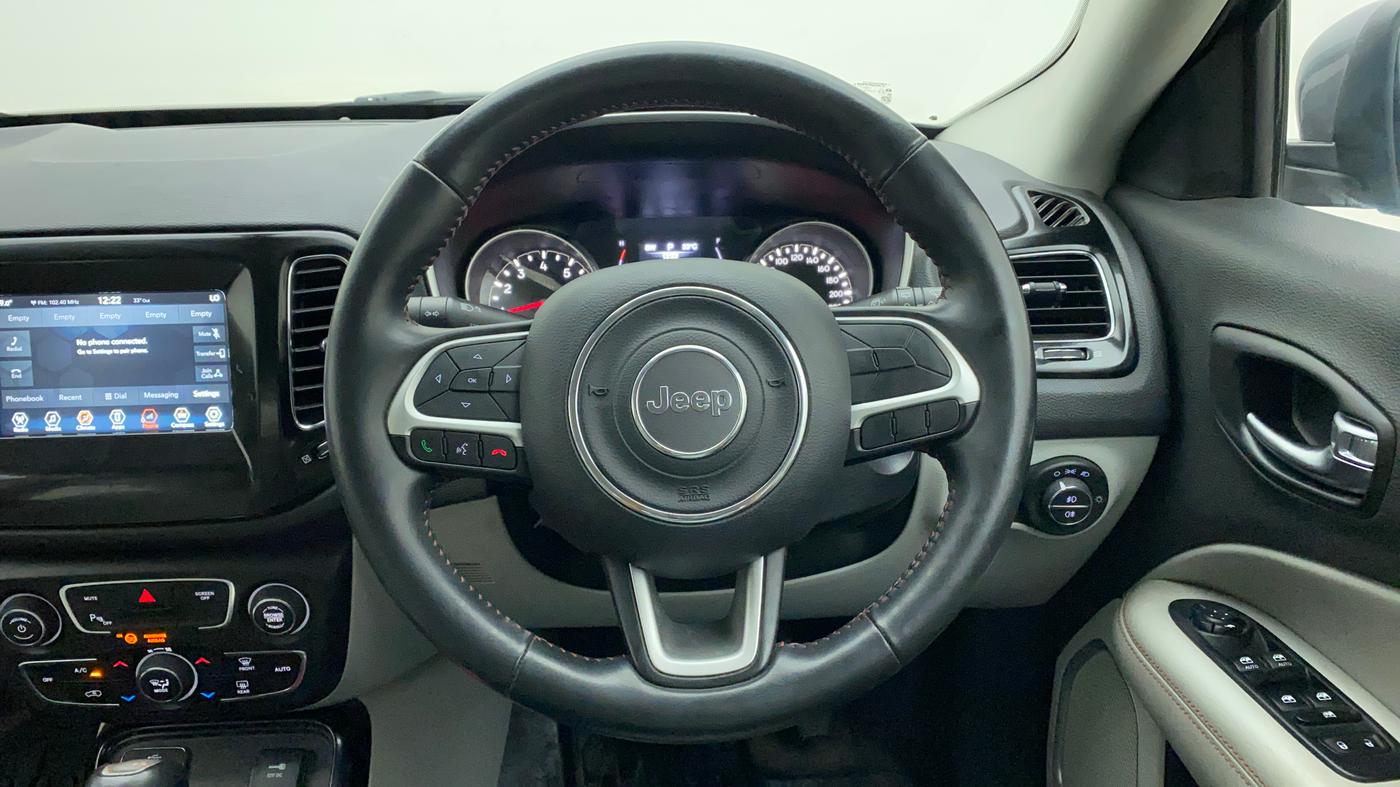 2019 Jeep Compass LIMITED 1.4 PETROL AT, Petrol, Automatic, 58,480 km, Steering Wheel Close Up