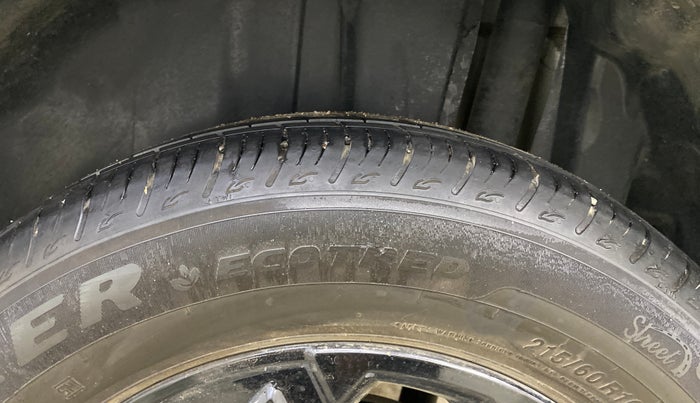 2024 Maruti BREZZA ZXI + SMART HYBRID, Petrol, Manual, 19,853 km, Left Rear Tyre Tread