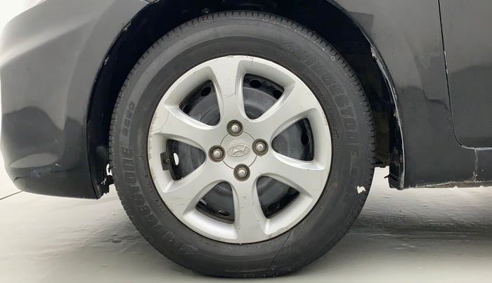 2013 Hyundai Verna FLUIDIC 1.4 VTVT, Petrol, Manual, 43,978 km, Left Front Wheel