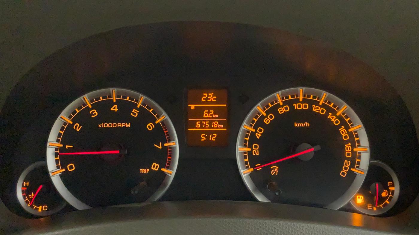2013 Maruti Ertiga ZXI, Petrol, Manual, 67,515 km, Odometer Image
