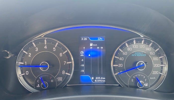 2018 Maruti Ciaz ALPHA 1.5 SHVS PETROL, Petrol, Manual, 82,356 km, Odometer Image