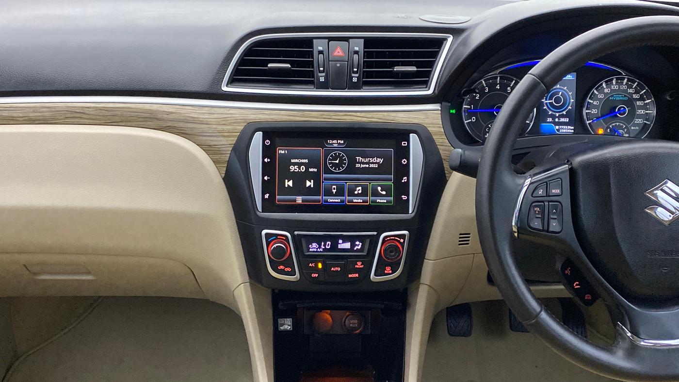 2021 Maruti Ciaz ALPHA 1.5 MT VTVT SHVS, Petrol, Manual, 25,910 km, Air Conditioner