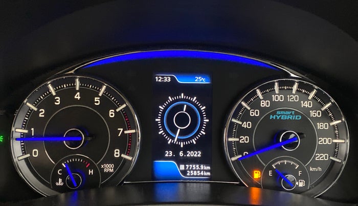 2021 Maruti Ciaz ALPHA 1.5 MT VTVT SHVS, Petrol, Manual, 25,910 km, Odometer Image