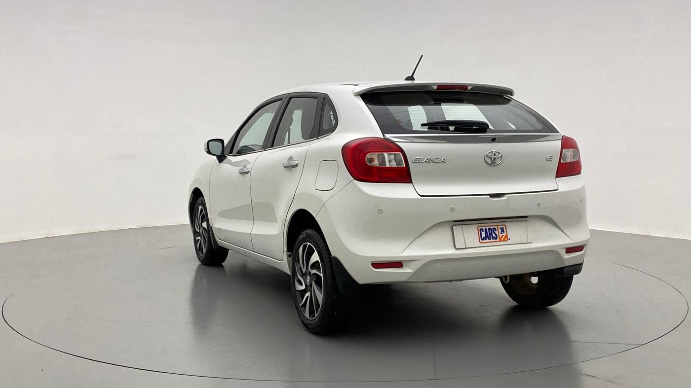 2021 Toyota Glanza G CVT, Petrol, Automatic, 12,083 km, Left Back Diagonal