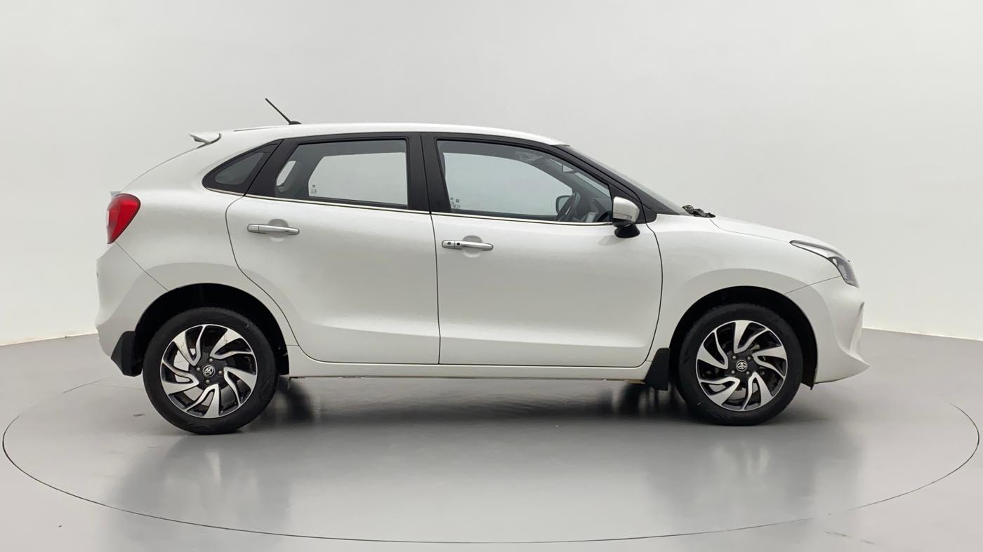 2021 Toyota Glanza G CVT, Petrol, Automatic, 12,083 km, Right Side View