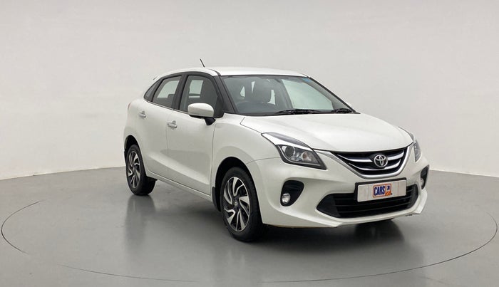 2021 Toyota Glanza G CVT, Petrol, Automatic, 12,083 km, Right Front Diagonal