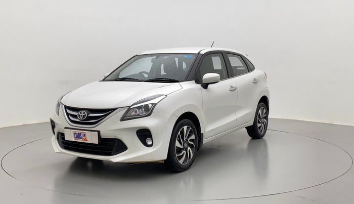 2021 Toyota Glanza G CVT, Petrol, Automatic, 12,083 km, Left Front Diagonal