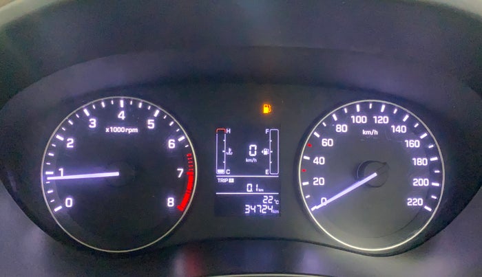 2016 Hyundai Elite i20 MAGNA 1.2, Petrol, Manual, 34,724 km, Odometer Image