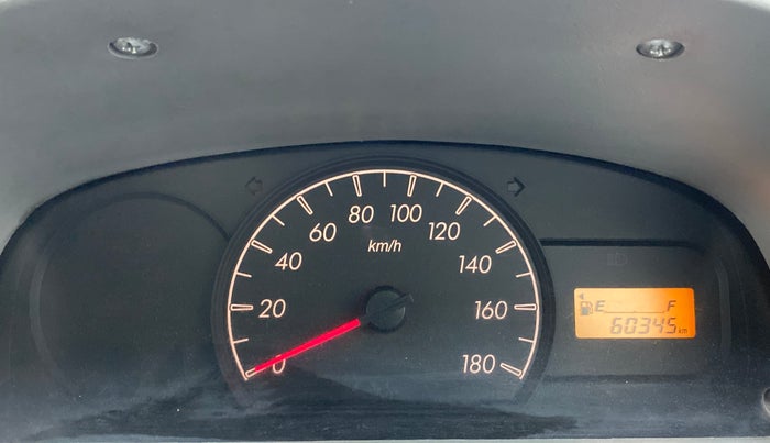 2010 Maruti Alto LXI, Petrol, Manual, 60,345 km, Odometer Image